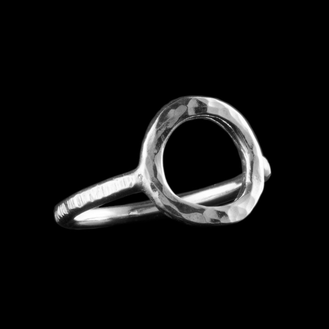 2 Circles - Love Ring - NI Silver