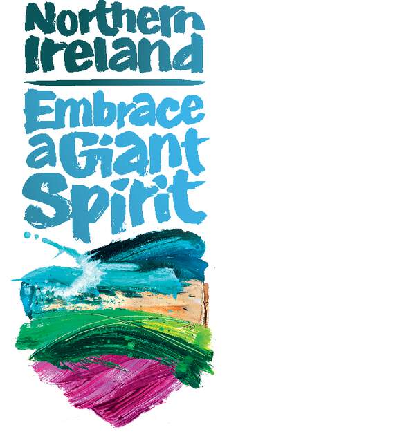 Tourism NI Embrace a Giant Spirit Logo - NI Silver is a member of this programme.