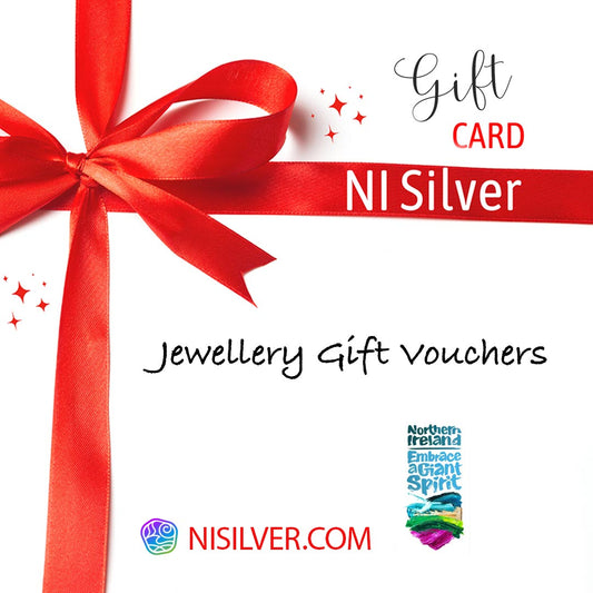 Jewellery gift vouchers are great when you don't know what to give people. These are NI Silver jewellery's.