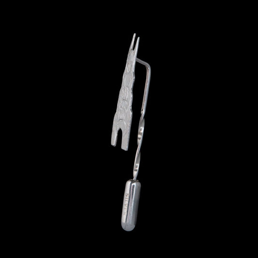 Queen's University Lapel Pin - NI Silver