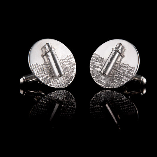 Fanad Lighthouse Silver Cufflinks - Commission