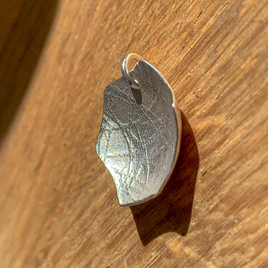 Giant's Causeway pendant made during one of our jewellery making experiences - NI Silver