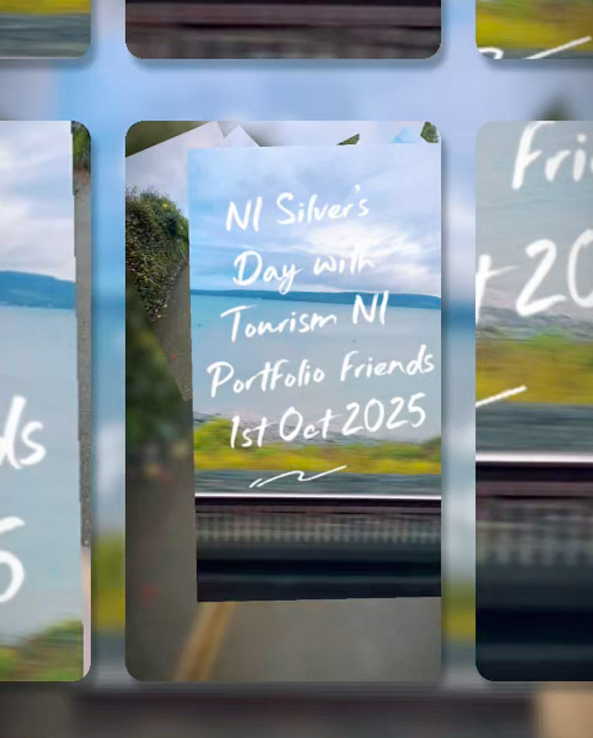 Load video: With Sustainability in mind Steve shows what the train journey was like from Holywood to Derry Londonderry for a Tourism NI Portfolio partners meeting on 1 Oct 2025
