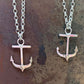 Anchor Necklace - Commission - NI Silver