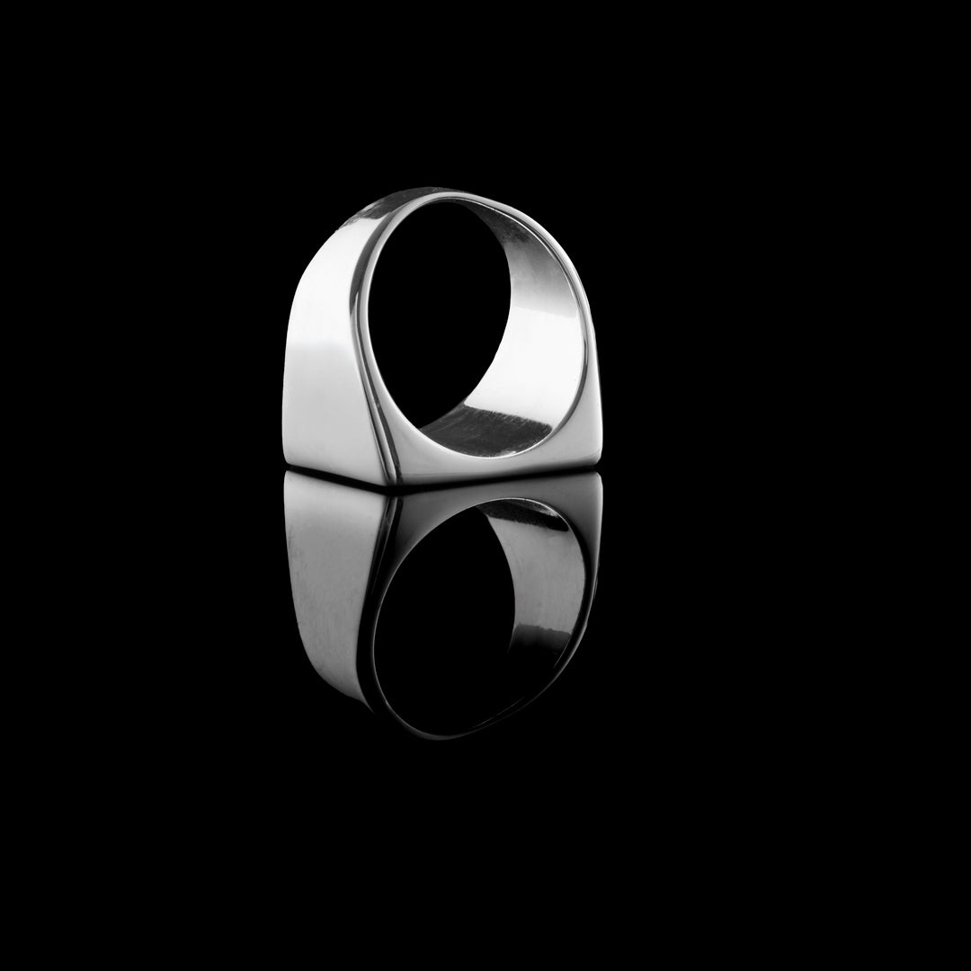 Harley Davidson - Belfast - Signet Ring - Large - Bespoke - NI Silver