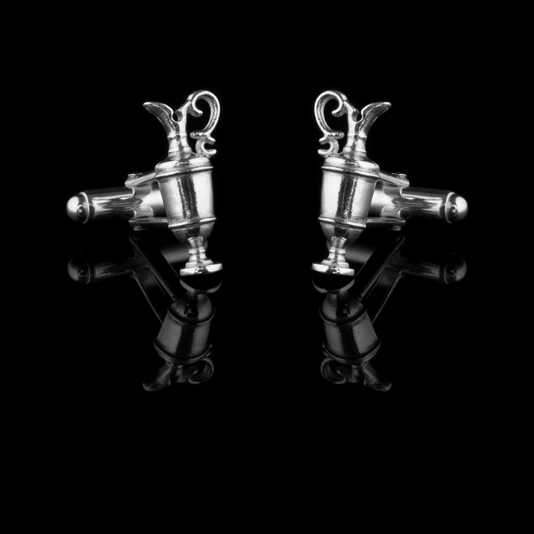The Open - Claret Jug Commission - Cufflinks - NI Silver