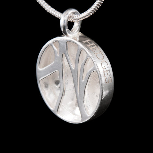 NI Silver Jewellery Dark Hedges Etched Necklace - Jewellery inspired by nature. Solid 925 sterling silver. jewellery maker near belfast northern ireland uk irish silversmith hallmarked jewelry