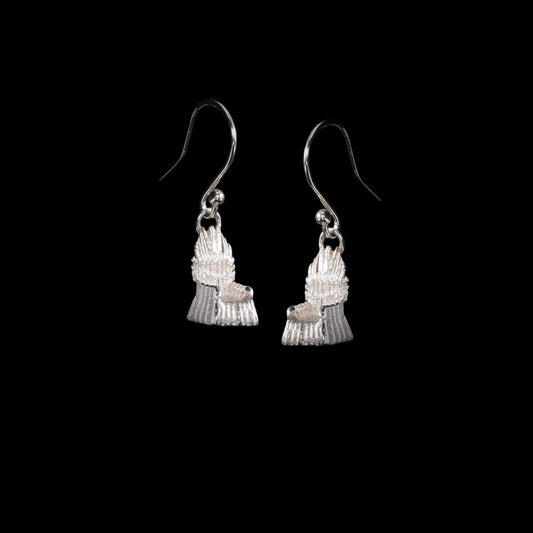 NI Throne Silver Earrings are unique and made out of solid sterling 925 silver.
