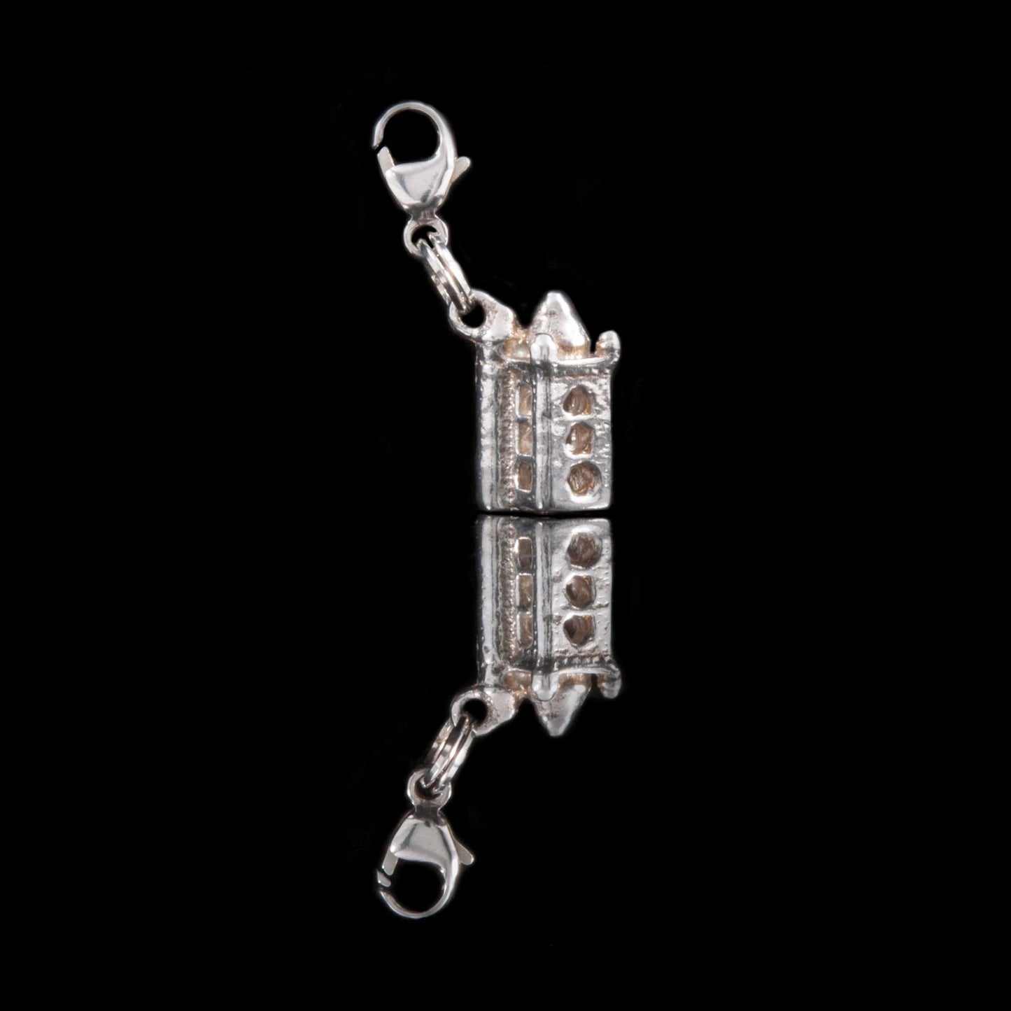 Sterling Silver Scrabo Tower Charm This is a lovely sterling silver Scrabo Tower charm. If you visit Newtownards and County Down you will see Scrabo Tower. So maybe you could add this NI charm to your bracelet to remind you of your time in Northern Ireland.